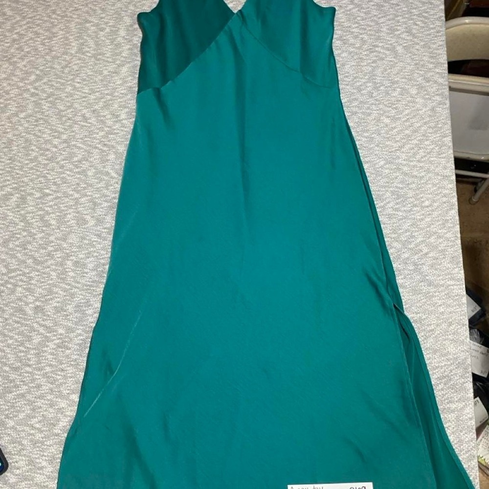 A New Day green dress long  size L. SKU-B109#anewday